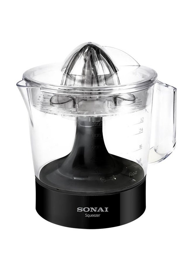 Sonai Citrus Juicer, 30 Watt, 1 Liter Capacity, Black - MAR-755 - Image 1
